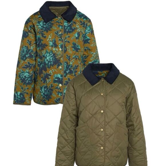 Barbour Jackets & Blazers - Barbour x House of Hackney - Daintry Reversible Quilted Jacket US 12